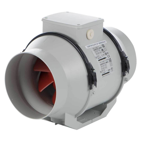 Ventilator Vortice LINEO 160 - debit 550 mc/h