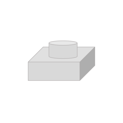Adaptor/plenum pentru anemostat 595x595/450 MM