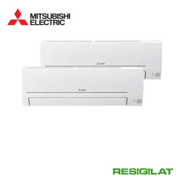 Resigilat Aer conditionat multisplit Mitsubishi Electric 14000 BTU - 2 unitati MSZ-HR, 9+12 BTU, WiFi