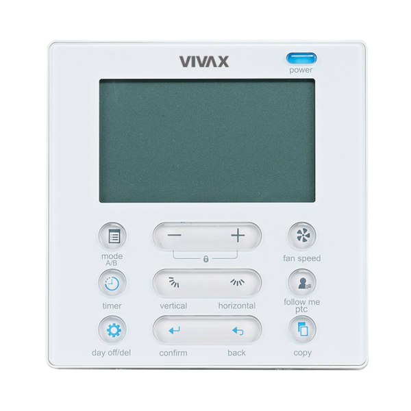 Telecomanda Vivax KJR-120C, de perete, wired (cu fir)