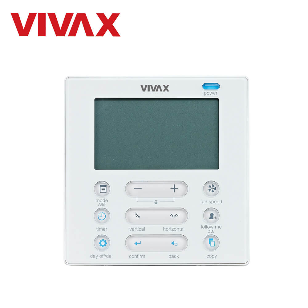 Telecomanda Vivax KJR-120C, de perete, wired (cu fir)
