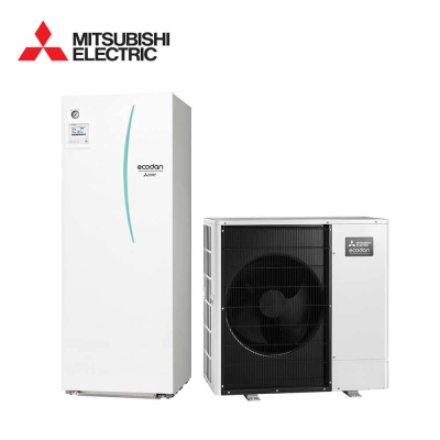 Pompa de Caldura Aer Apa Mitsubishi Electric 12 kW - Zubadan, Boiler ACM, Trifazic