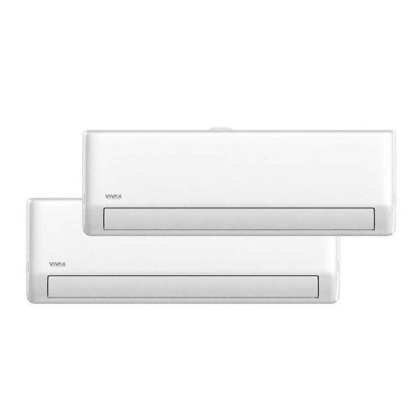 Aer conditionat multisplit Vivax 14000 BTU, 2 unitati R-design PRO, 9+12 BTU
