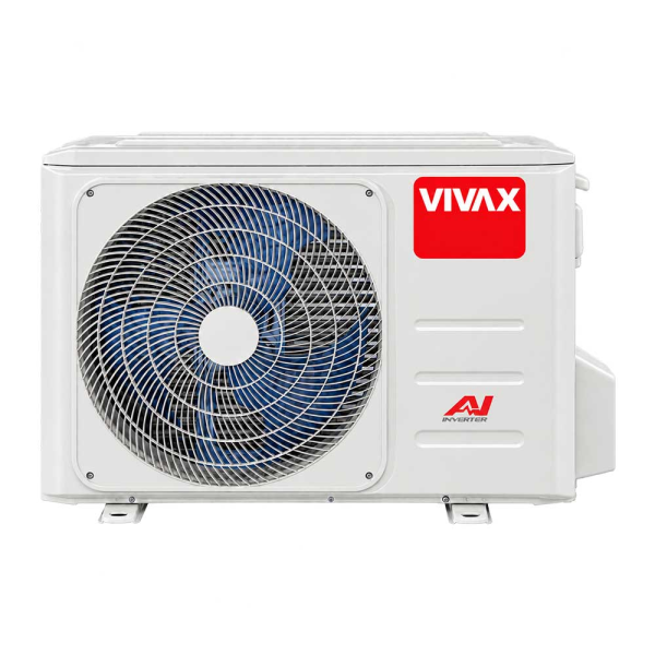 Aer conditionat multisplit Vivax 18000 BTU, 2 unitati R-design, 12+12 BTU, Silver