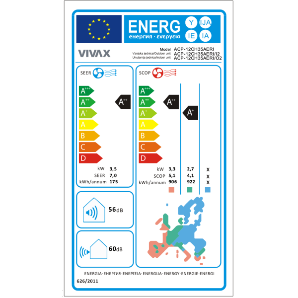 Aer conditionat Vivax R-Design 12000 BTU - WiFi
