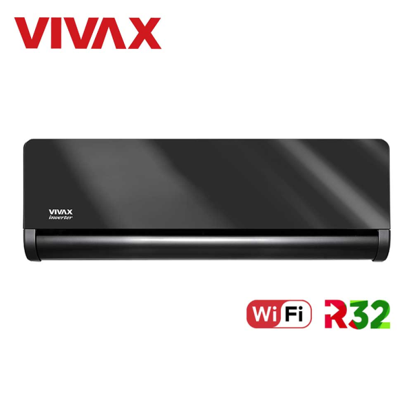 Aer conditionat Vivax H+Design 9000 BTU - WiFi, Gray Mirror
