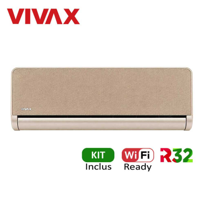 Aer conditionat Vivax H+Design 18000 BTU - Kit inclus, Gold