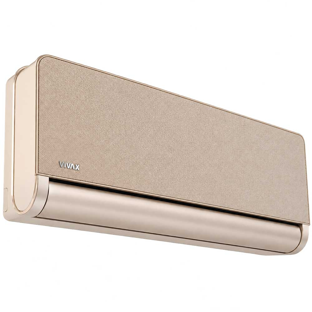 Aer conditionat Vivax H+Design 12000 BTU - WiFi, Kit inclus, Gold