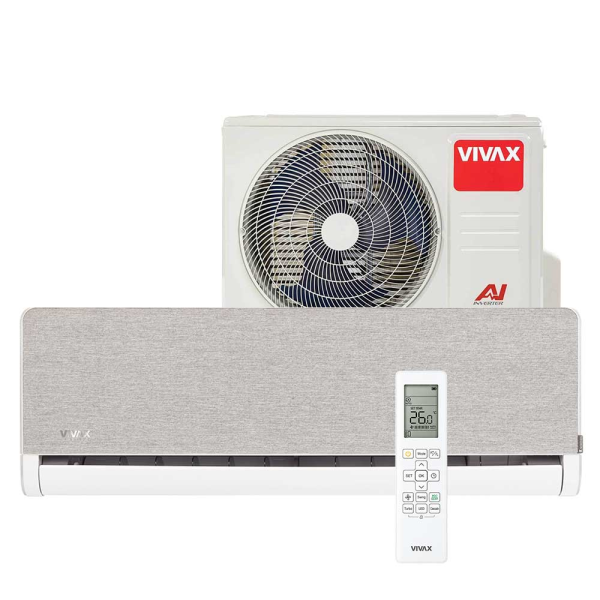 Aer conditionat Vivax H+Design 12000 BTU - Silver