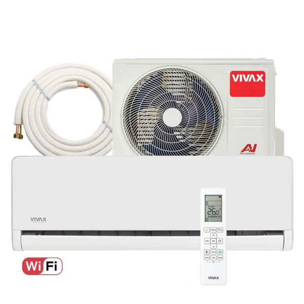 Aer conditionat Vivax H+Design 12000 BTU - WiFi, Kit inclus