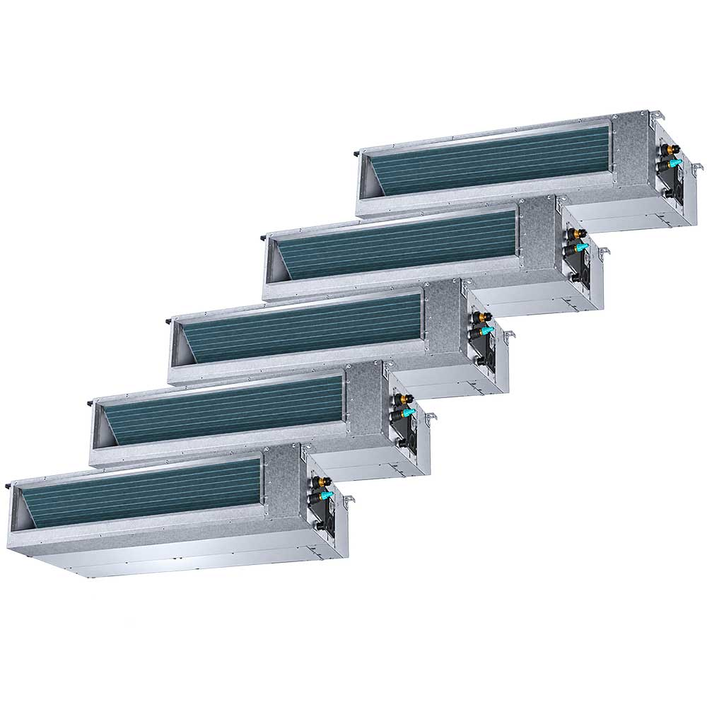 Aer conditionat multisplit Vivax 42000 BTU - 5 unitati Duct de tavan, 12+12+12+12+12 BTU