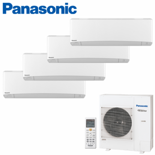 Aer Conditionat MULTISPLIT PANASONIC ETHEREA WHITE CU-4E27PBE / 4x CS-Z12SKEW INVERTER 4x12k BTU/h