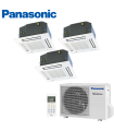 Aer Conditionat MULTISPLIT Caseta PANASONIC CU-3E23SBE / 2x CS-E9PB4EA + CS-E12PB4EA INVERTER 2x9+12k BTU/h