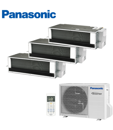 Aer Conditionat MULTISPLIT Duct PANASONIC CU-3E18PBE / 3x CS-E9PD3EA INVERTER 3x9k BTU/h