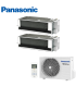 Aer Conditionat MULTISPLIT Duct PANASONIC CU-2E18SBE / 2x CS-E12QD3EAW INVERTER 2x12k BTU/h
