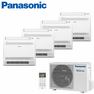 Aer Conditionat MULTISPLIT Pardoseala PANASONIC CU-4E23PBE / 4x CS-E9GFEW INVERTER 4x9k BTU/h