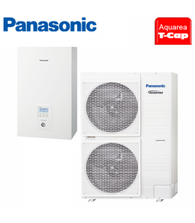 Pompa de Caldura Panasonic AQUAREA T-CAP 9kW Bi-bloc 220V WH-SXC09H3E5 / WH-UX09HE5