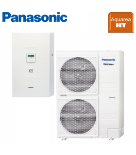 Pompa de Caldura Panasonic AQUAREA High Temperature 9kW Bi-bloc 220V WH-SHF09F3E5 / WH-UH09FE5