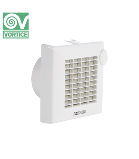 Ventilator axial de perete Vortice Punto - Brass Bearing M 100/4" 12 V