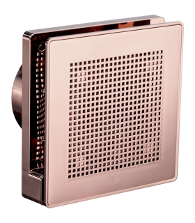 Ventilator axial de perete Vortice Punto Evo GOLD ME 100/4" LL T PINK