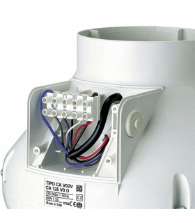 Ventilator axial de tubulatura cu autostingere Vortice CA 200 V0 E EP