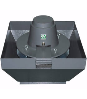 Ventilator centrifugal industrial de acoperis pentru extractie de fum fierbinte Vortice Torrette TRT 100 ED V 8P