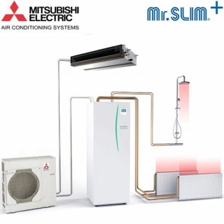 Pompa de Caldura Mitsubishi Electric Mr. SLIM+ cu recuperarea caldurii