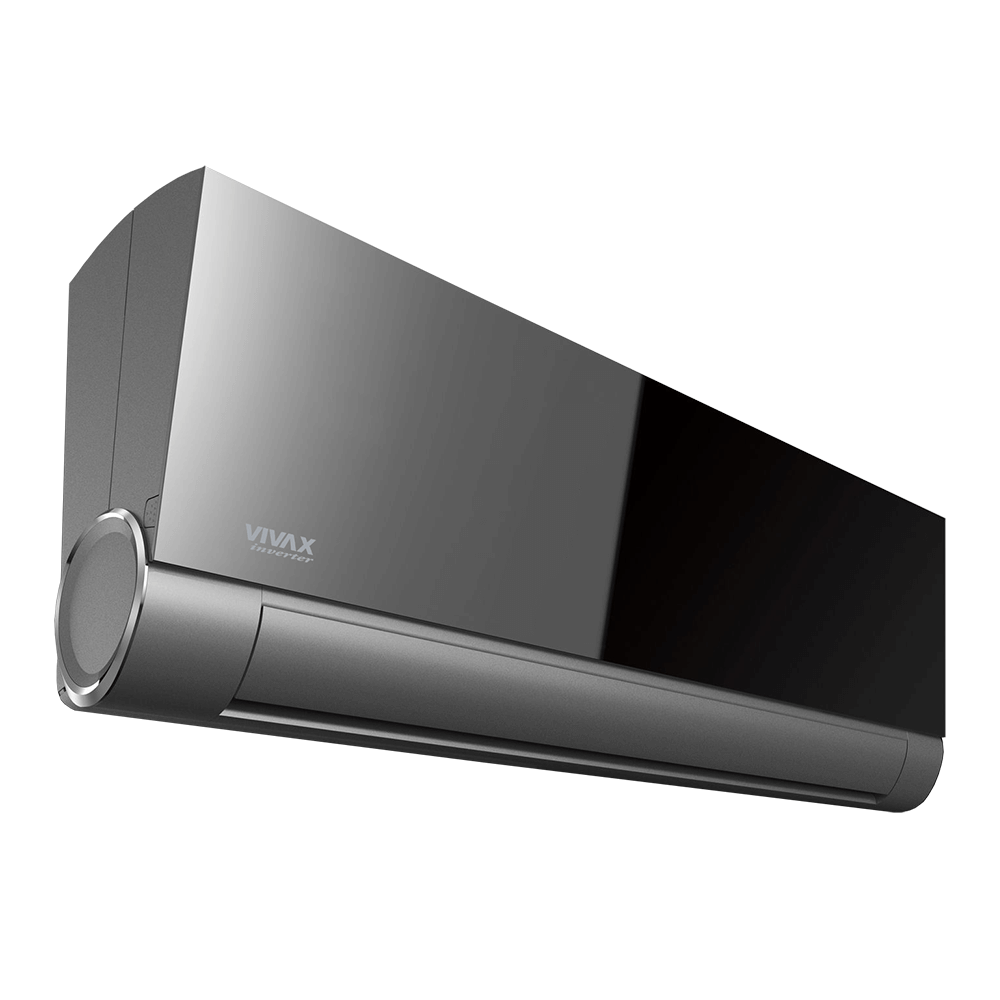 Aer conditionat Vivax V-Design 9000 BTU - WiFi, Kit inclus, Gray Mirror