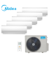 Aer Conditionat MULTISPLIT MIDEA M5OE-42HFN1 / 4x MSMAAU-09HRDN1 + MSMABU-12HRDN1 Inverter 4 x 9000 + 12000 BTU/H