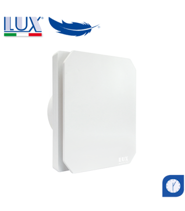 Ventilator axial de fereastra / perete / tavan LUX Levante 100, fabricat in Italia, timer, debit 100 mc/h