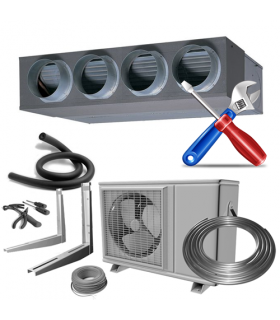 Montaj Aer Conditionat tip DUCT (aparat de tubulatura) 9000 ... 24000 BTU/h