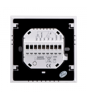 Termostat cu Modbus T-SHOV TF-703/4M pentru Ventiloconvector 4 tevi