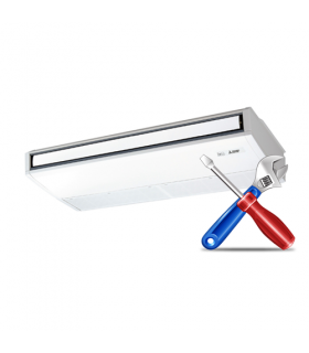 MONTAJ AER CONDITIONAT TIP PARDOSEALA / TAVAN 9000 ... 24000 BTU/H