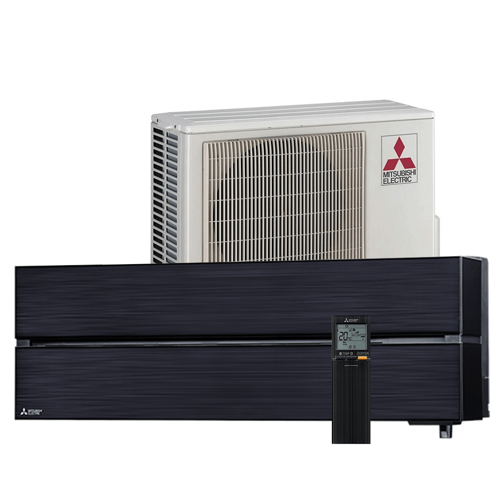 Aer conditionat Mitsubishi Electric LN Hyper Heating 9000 BTU - WiFi, Black