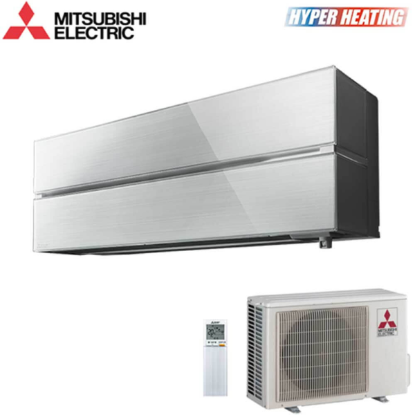 Aer conditionat Mitsubishi Electric LN Hyper Heating 12000 BTU - WiFi, Pearl White