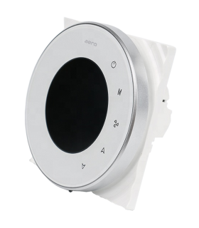 Termostat Ventiloconvector AERO THP6000ALW White, Wi-Fi, 2 tevi, pentru Incalzire / Racire / Ventilatie, alb