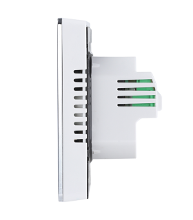 Termostat AERO TP538WHP White, pentru Incalzire in Pardoseala cu Agent Termic, Smart, Programabil, Alb
