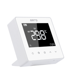 Termostat AERO TP618RF, Smart, Wireless, pentru Incalzire Pardoseala / Centrala Terimica, compatibil Alexa, Google