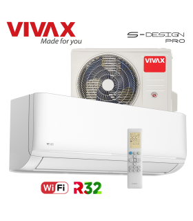 Aer Conditionat VIVAX S-Design PRO ACP-12CH35AESI PRO Wi-Fi R32 Inverter 12000 BTU/h