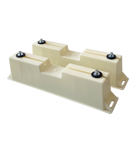 Console universale de pardoseala ABS pentru Aer conditionat, 500 x 90 x 120 mm (set 2 buc)