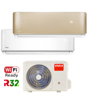 Aer Conditionat MULTISPLIT VIVAX ACP-14COFM40AERI / ACP-09CH25AERI WHITE + ACP-12CH35AERI GOLD Dublu Split Inverter