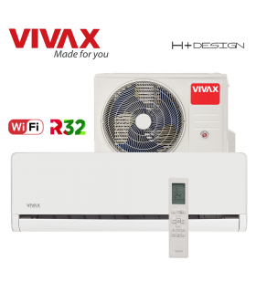 Aer Conditionat VIVAX H+Design ACP-12CH35AEHI+ White Wi-Fi R32 Inverter 12000 BTU/h
