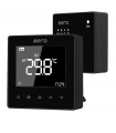 Termostat AERO TP618RFW Black Wi-Fi, Wireless, pentru Centrala Termica, Incalzire Pardoseala, Smart, Programabil, Alexa, Google