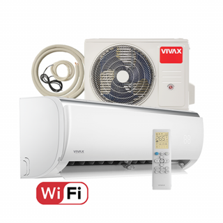 Aer Conditionat VIVAX Q-Design ACP-09CH25AEQI Wi-Fi Kit de instalare inclus R32 Inverter 9000 BTU/h