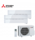 Aer Conditionat MULTISPLIT MITSUBISHI ELECTRIC Kirigamine Style 2x MSZ-LN35VGV / MXZ-2F53VF Dublu Split Inverter
