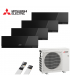 Aer Conditionat MULTISPLIT MITSUBISHI ELECTRIC MXZ-4F80VF / 3x MSZ-EF25VGKB + MSZ-EF35VGKB Inverter