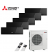 Aer Conditionat MULTISPLIT MITSUBISHI ELECTRIC MXZ-5F102VF / 4x MSZ-EF25VGKB + MSZ-EF35VGKB Inverter