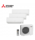 Aer Conditionat MULTISPLIT MITSUBISHI ELECTRIC MXZ-3HA50VF / 3x MSZ-DW25VF Triplu Split R32 Inverter