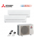 Aer Conditionat MULTISPLIT MITSUBISHI ELECTRIC HYPER HEATING MXZ-2F53VFHZ / 2x MSZ-AP35VGK Dublu Split Inverter