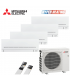 Aer Conditionat MULTISPLIT MITSUBISHI ELECTRIC HYPER HEATING MXZ-4F83VFHZ / 2x MSZ-AP25VGK + 2x MSZ-AP35VGK Inverter
